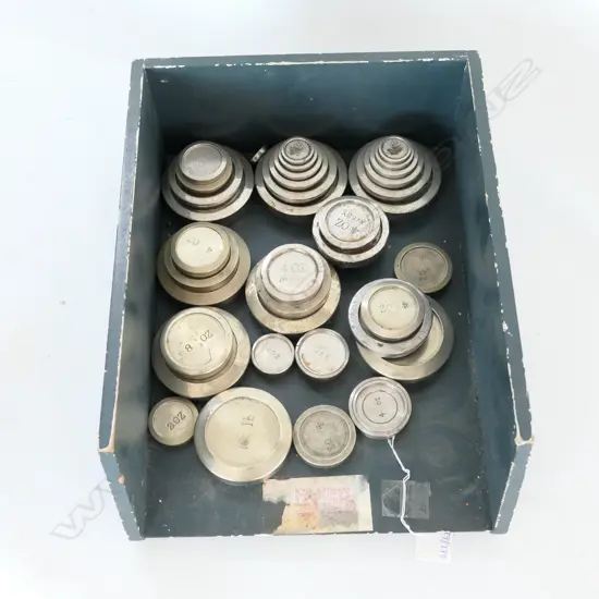 VARIOUS NESTING WEIGHTS (VARIOUS METALS)